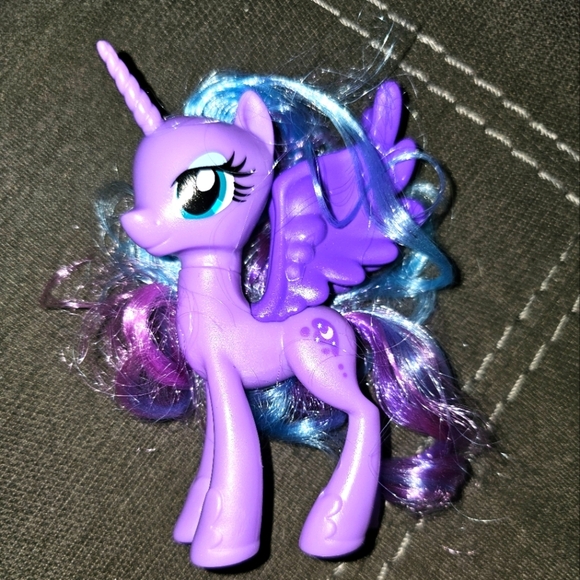My Little Pony Princess Luna G4 G4.5 Nightmare Moon MLP 2016 Brushable Unicom - Picture 1 of 3